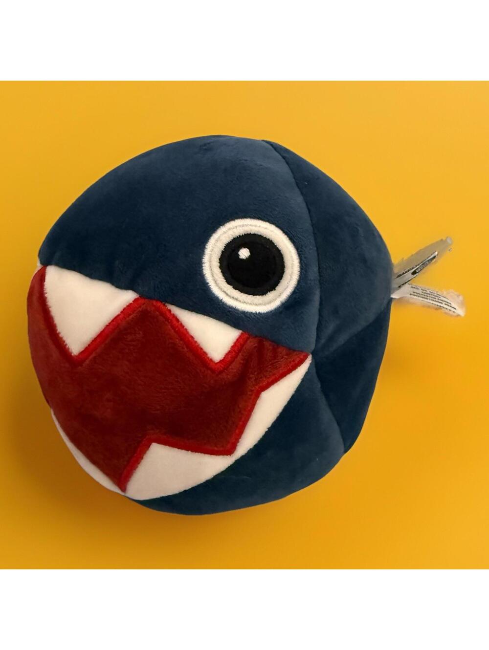 Nintendo Super Mario Bros Chain Chomp 5 Inch- Tomy Plush Club Mocchi- Mocchi